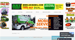 Desktop Screenshot of akimobil.com
